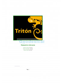 carlson Manual Software SurvCE TRITON es