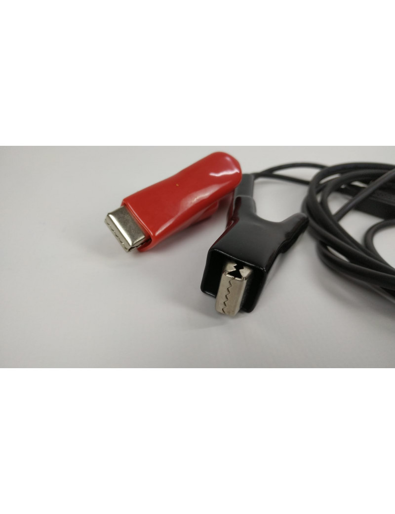 Cable Alimentacíon con Pinzas para GNSS GEODESICAL GT7