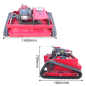 Desbrozadora Profesional GEODESICAL AG-02 Control Remoto