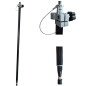 Jalon Fibra de Carbono GEODESICAL Alta  Calidad