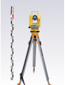 Teodolito SOUTH ET05 con Tripode y Mira 5mts en cm KIT