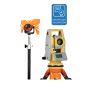 Estacion Total SOUTH N6+ con Tripode Jalon 2.5 mts y Prisma KIT