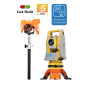Estacion Total SOUTH N6+GL Luz Guia+-APP Survstar con Tripode Jalon 2.5 mts y Prisma KIT