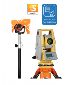 Estacion Total SOUTH N6+Survstar con Tripode Jalon 2.5 mts y Prisma KIT