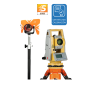 Estacion Total SOUTH N6+Survstar con Tripode Jalon 2.5 mts y Prisma KIT