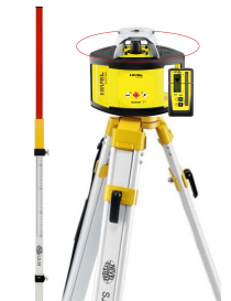 Nivel Laser NIVEL SYSTEM NL500R  con Tripode y Mira 2,4 mts Laser KIT