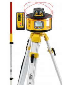 Nivel Laser NIVEL SYSTEM NL540R  con Tripode y Mira 2,4 mts Laser KIT