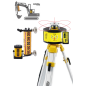 Nivel Laser NIVEL SYSTEM NL520R  con Tripode con Mira 2,4 mts y MC-1D Laser KIT