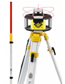 Nivel Laser NIVEL SYSTEM NL320R  con Tripode y Mira 2,4 mts Laser KIT